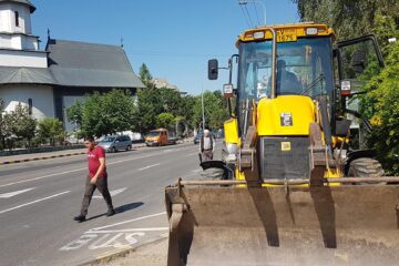 Lucrări de refacere și de îmbunătățire a sistemului actual de colectare a apelor pluviale de pe Calea Burdujeni, în zona Bisericii Sf. Andrei