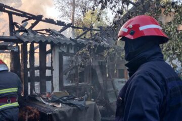 Dezastrul rămas după incendiu