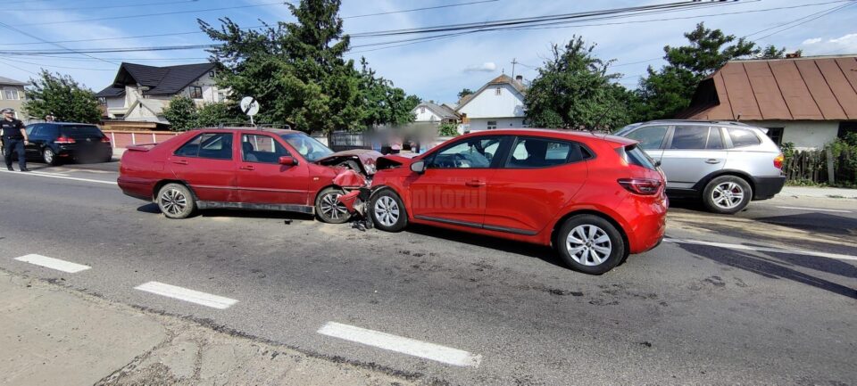 accident la Dumbrăveni