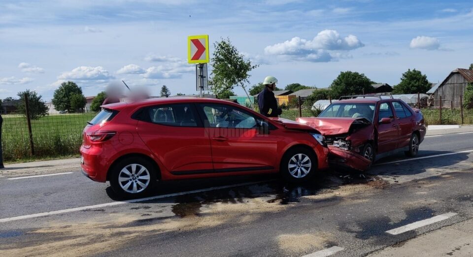 accident la Dumbrăveni
