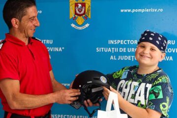 Cristian și Andrei Sursa FB ISU Suceava