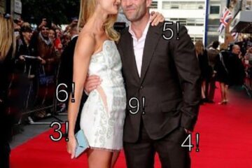 Limbajul nonverbal la Jason Statham și Rosie Huntington Whiteley