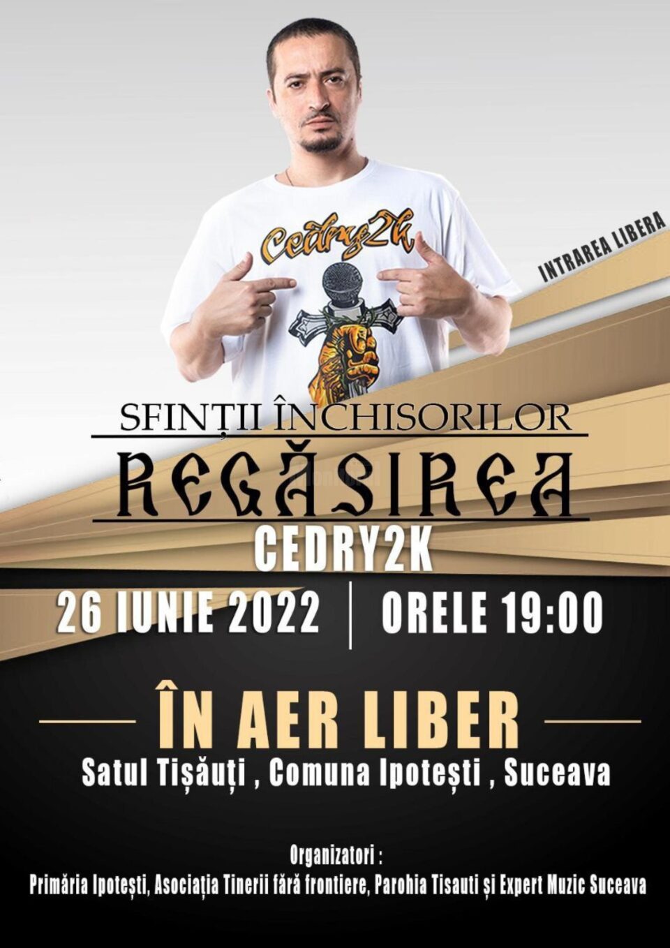 „Sfinții Închisorilor – Regăsirea”, concert, duminică, la Tișăuți