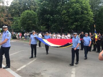 Ziua Drapelului Național a fost marcată la Suceava printr-un ceremonial militar
