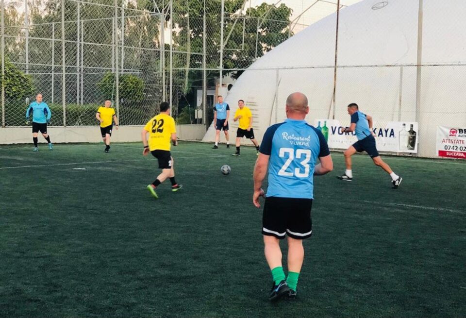 Partidele campionatului de old-boys se joacă la Civica Sport Center