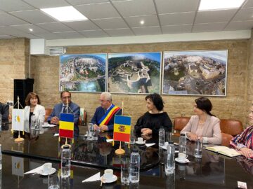 Delegații din orașele înfrățite Chișinău, Soroca, Karavas și Sosnowiec, primite la Zilele Sucevei 5