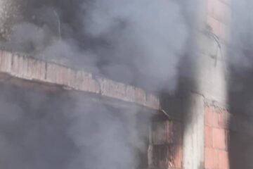 Incendiul de la stadionul din Putna