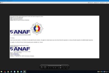 ANAF avertizează contribuabilii sa nu deschida mailurile false transmise in numele acestei institutii