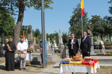 Mormântul monument istoric al lui Nicolae Gane, restaurat de Asociația „Fălticeni Cultural”
