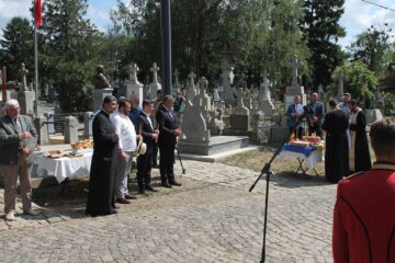 Mormântul monument istoric al lui Nicolae Gane, restaurat de Asociația „Fălticeni Cultural”