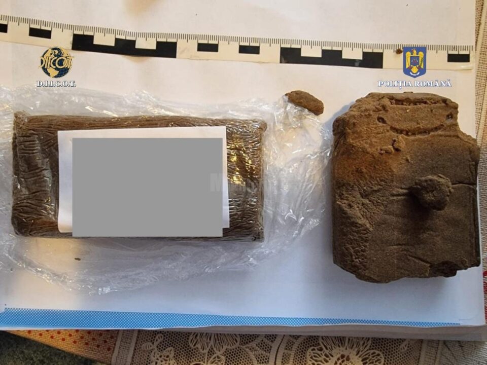 Cocaina si canabis, ridicate dupa actiunea in trafic si perchezitii