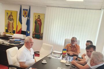 Reprezentanții firmei de construcție s-au întâlnit cu primarul Ion Lungu