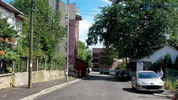Un tronson de 1.570 de metri pătrați din strada Mihai Eminescu din municipiul Suceava a fost reabilitat