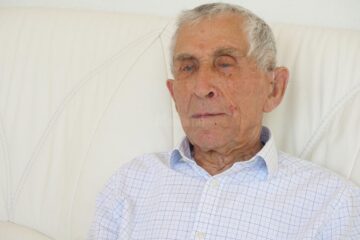 Veteranul Vasile Filote în preajma împlinirii vârstei de 100 de ani
