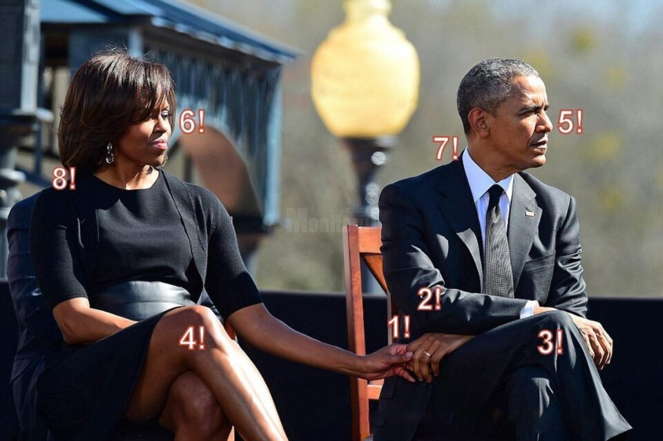 Limbajul nonverbal la Barack și Michelle Obama