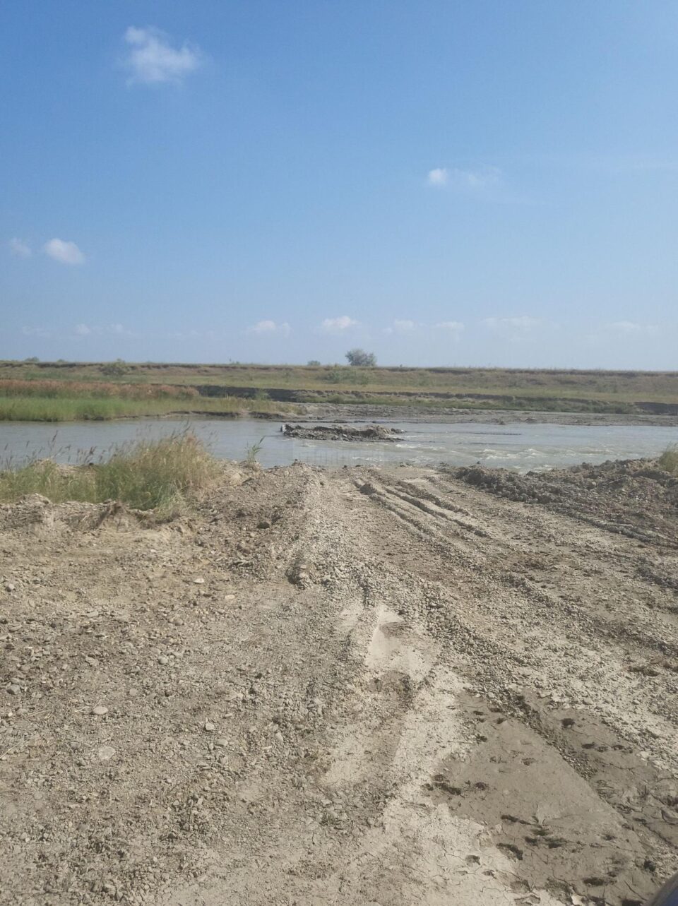 Zona în care se făceau exploatări ilegale