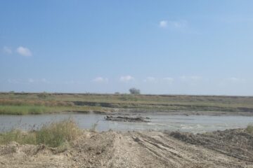 Zona în care se făceau exploatări ilegale