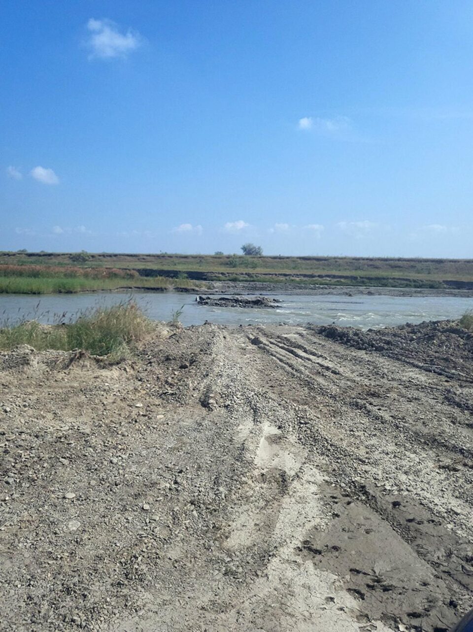 Zona în care se făceau exploatări ilegale