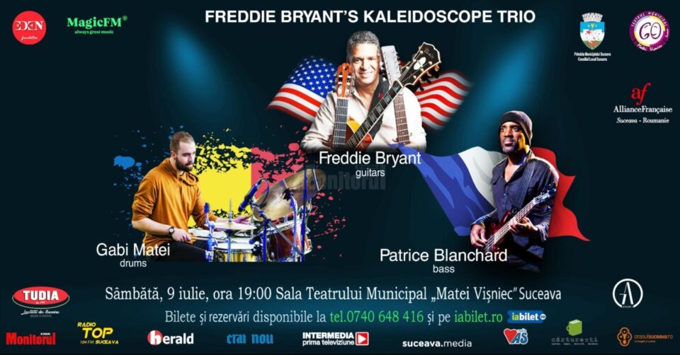Afisul concertului care va avea loc sambata, 9 iulie, in Sala Teatrului Municipal ”Matei Vișniec” din Suceava Afisul concertului care va avea loc sambata, 9 iulie, in Sala Teatrului Municipal ”Matei Vișniec” din Suceava