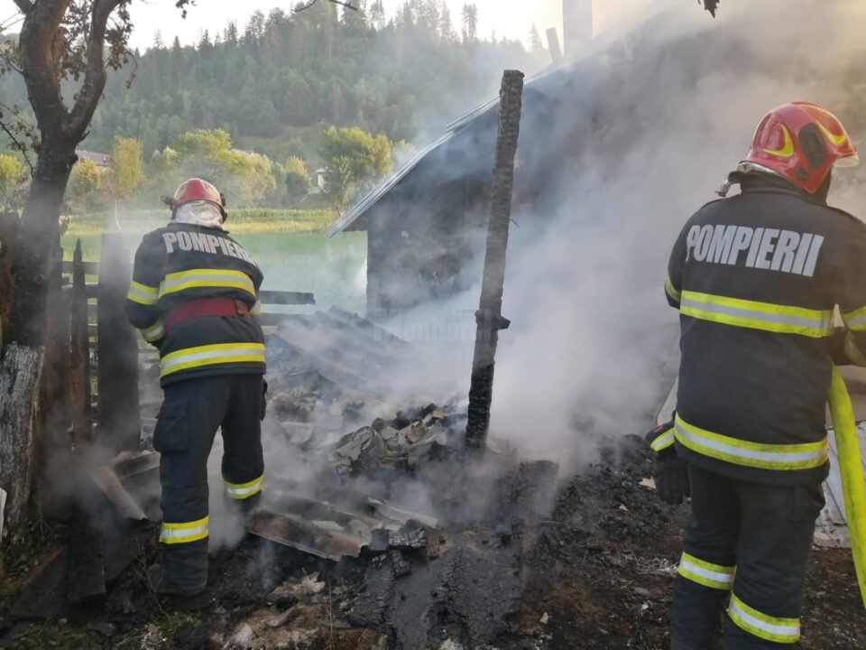 Incendiu foarte puternic