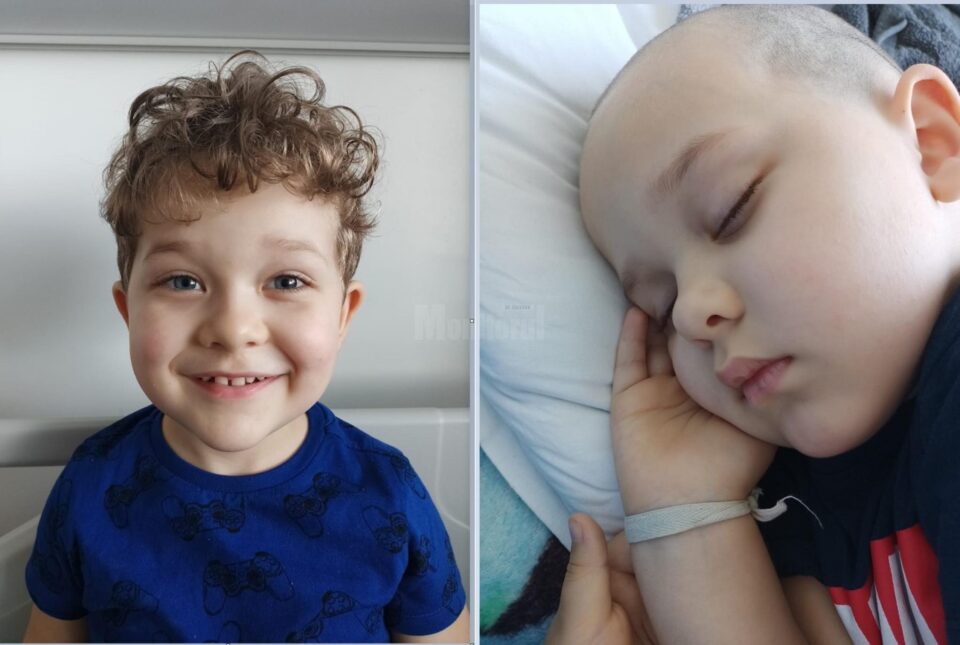 Sebastian, care are doar 3 ani și 7 luni, a fost diagnosticat cu leucemie acută limfoblastică Sebastian, care are doar 3 ani și 7 luni, a fost diagnosticat cu leucemie acută limfoblastică