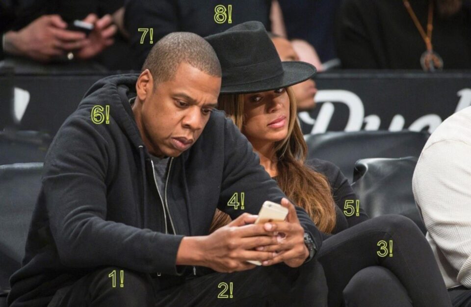 Limbajul nonverbal la Jay Z și Beyonce (I)