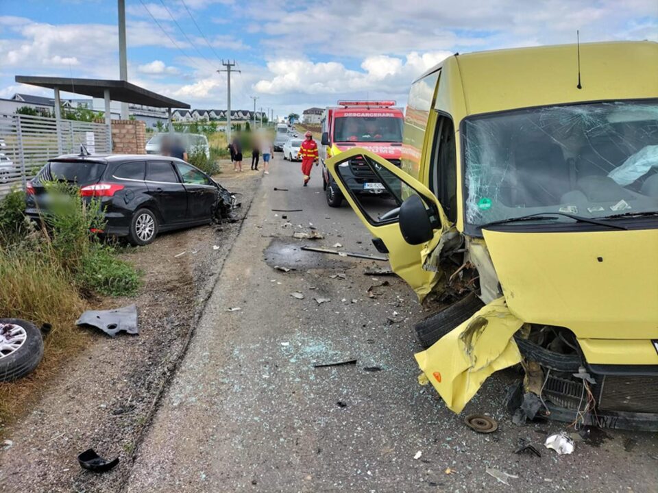 Accidentul a fost provocat de un șofer beat