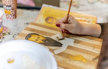 Tabăra de creație „Micii iconari” de la Adâncata