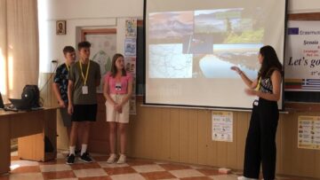 Elevi și profesori din Lituania, Grecia, Portugalia, Slovacia și Turcia la Școala Gimnazială Nr. 4 Suceava, într-o experiență de mobilitate Erasmus+, în cadrul proiectului „Let's go to learn outside !”