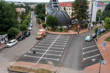 A fost reabilitată parcarea de pe str. Anastasie Crimca