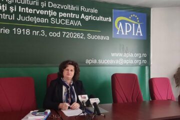 Elena Claudia Gogu, directorul executiv al Direcției Agricole Suceava