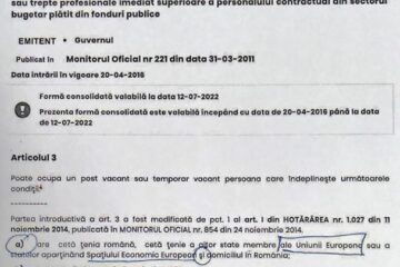 Refugiații nu se pot angaja la o instituție din România nici măcar ca portar sau la spații verzi