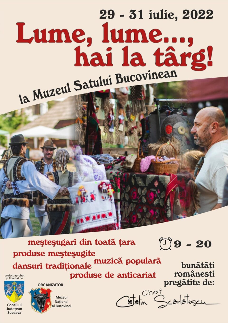 „Lume, lume..., Hai la Târg!”, la Muzeul Satului Bucovinean