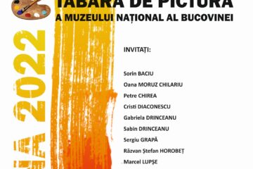 16 plasticieni, din țară și de peste hotare, în Tabăra de Pictură a Muzeului Național al Bucovinei