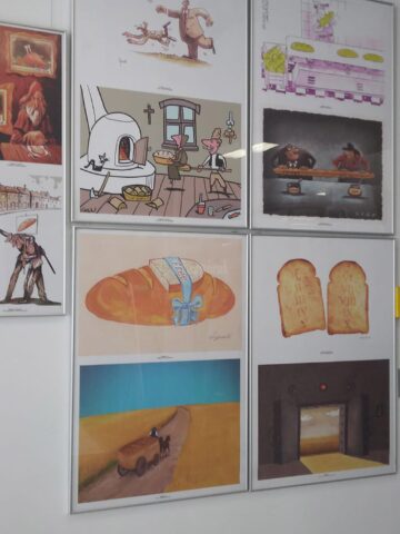 Expoziția Internațională de Grafică Satirică: Premiul „Bucovina”, în valoare de 500 de euro, a fost obținut de Andrea Pecchia, din Italia