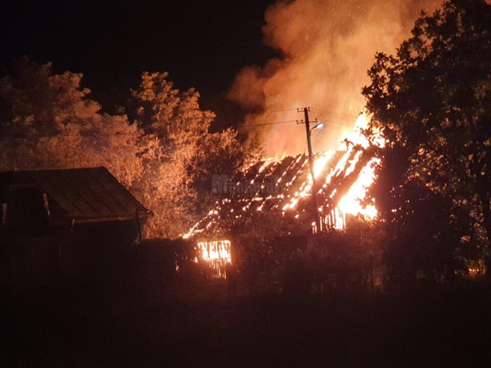 Incendiul de sâmbătă noapte de la Solca