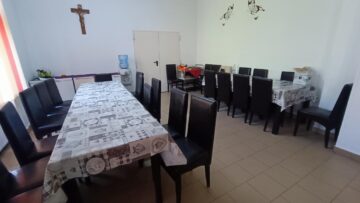 O parte din sala de mese