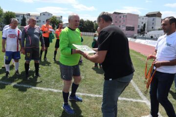 Fostele glorii ale fotbalului fălticenean s-au întâlnit în meciul anului de old-boys