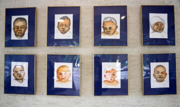 Chipuri de copii într-o nouă expoziție semnată de pictorul Radu Bercea