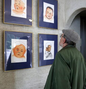 Expoziția de artă grafică „Portrete” semnată de Radu Bercea