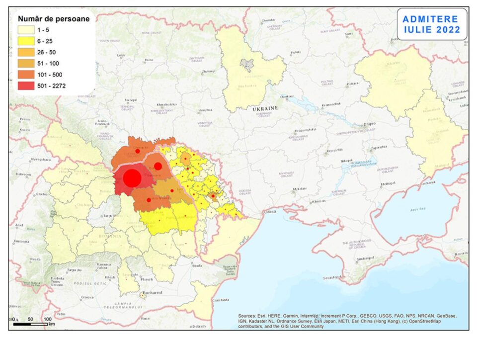 Harta provenienței candidaților USV în sesiunea iulie 2022