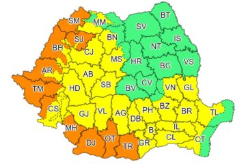 Val de căldură și disconfort termic ridicat, în întreaga țară