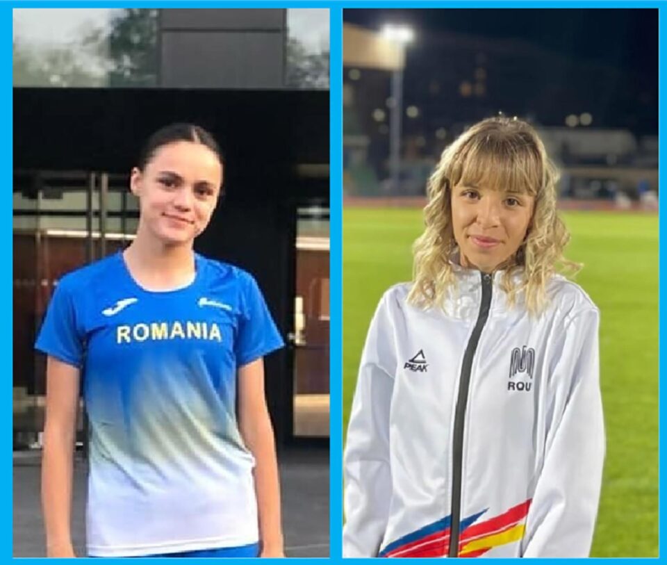 Claudia Costiuc și Mădălina Sîrbu sunt două atlete de mare viitor