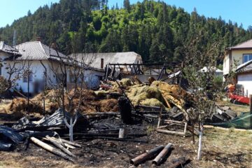 Incendiu la Slatina