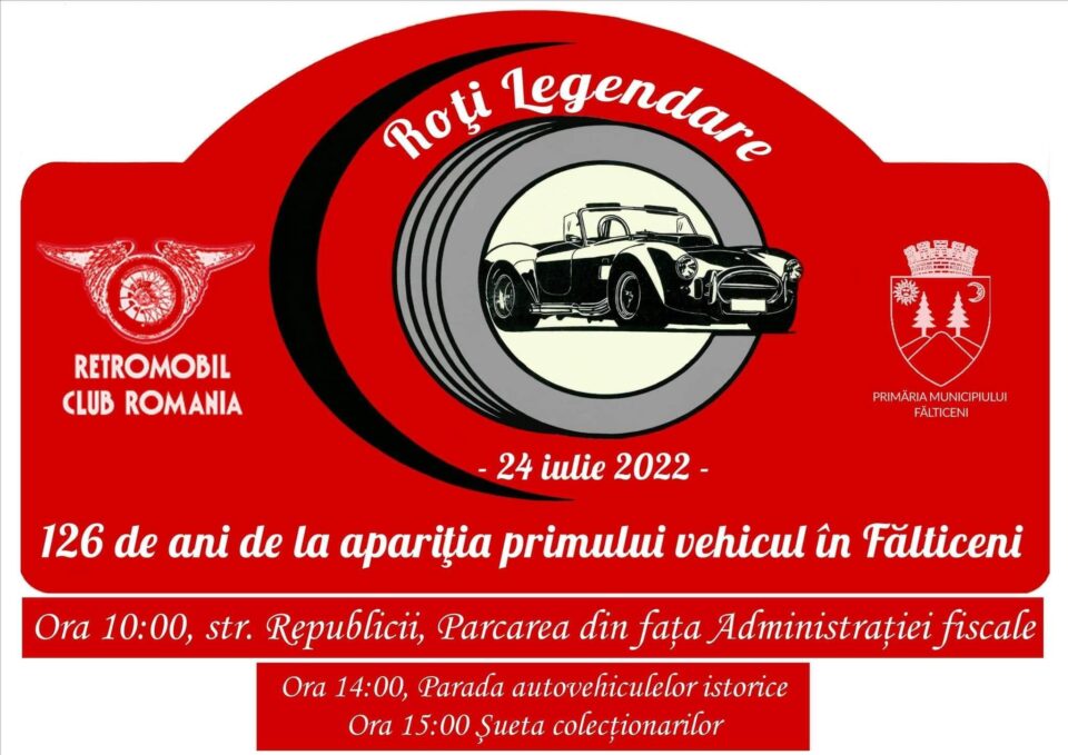 „Roți legendare” - 126 de ani de la apariția primului vehicul în Fălticeni