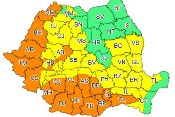 Un nou val de căldură anunțat de meteorologi, până joi inclusiv