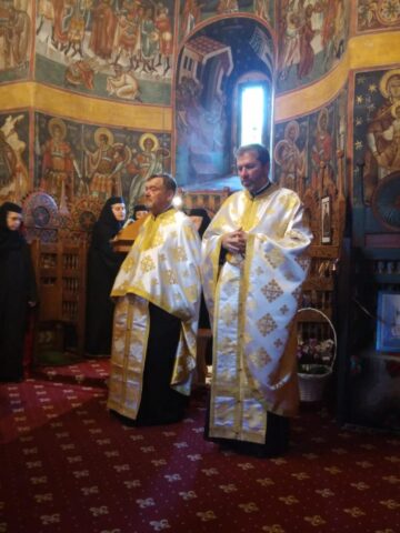 Parastas pentru Stavrofora Irina Pântescu, întâia stareță a Mănăstirii Voroneț, în ajunul sărbătorii Sf. Mare Mucenic și Tămăduitor Pantelimon