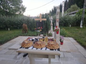 Parastas pentru Stavrofora Irina Pântescu, întâia stareță a Mănăstirii Voroneț