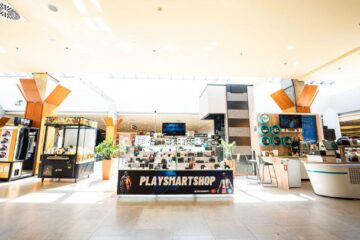 Playsmartshop, locație cu accesorii pentru gaming-ul exclusiv pe telefon și tabletă, deschisă prin programul Go Local, la Iulius Mall Suceava