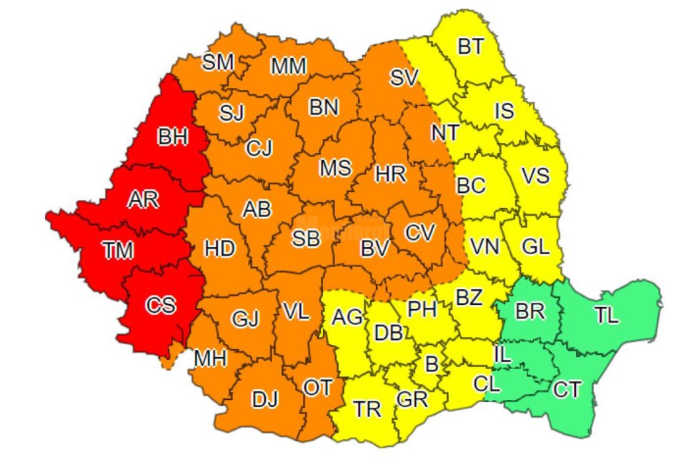 Coduri ANM 30 si 31 iulie 2022